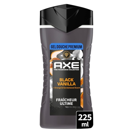 

Гель для душа Axee Prestige Collection Black Vanilla, 12-часовая свежесть Axe/Lynx