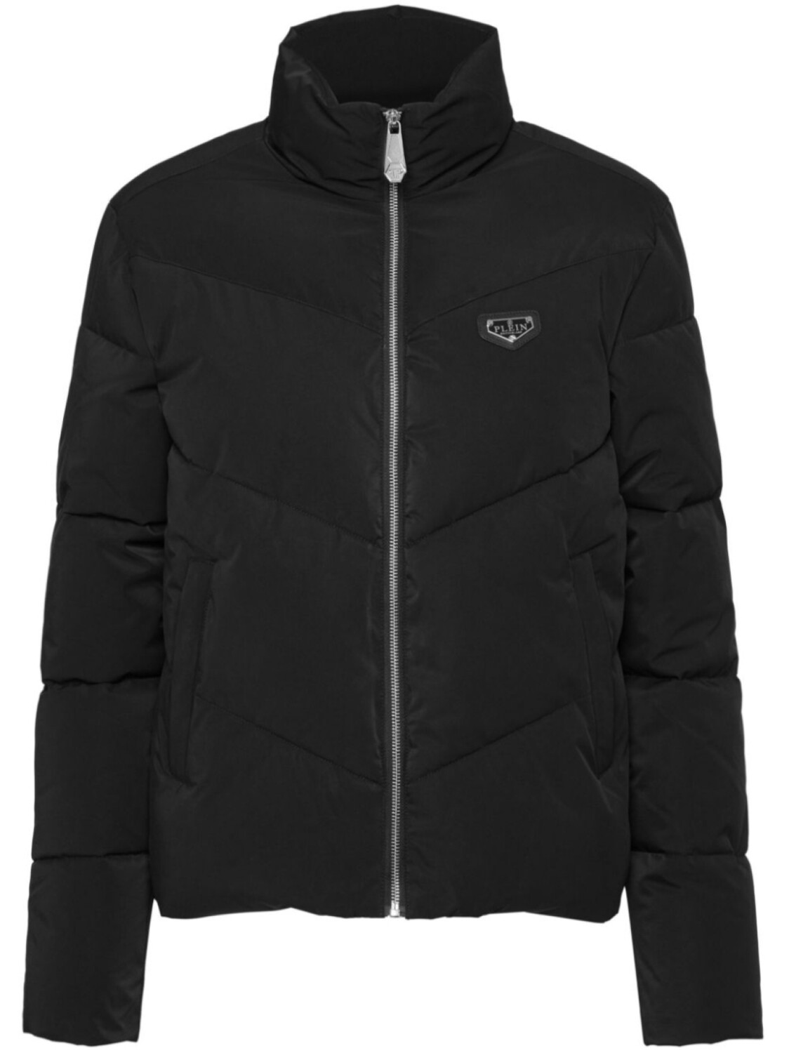 

Куртка-пуховик из нейлона Philipp Plein, черный