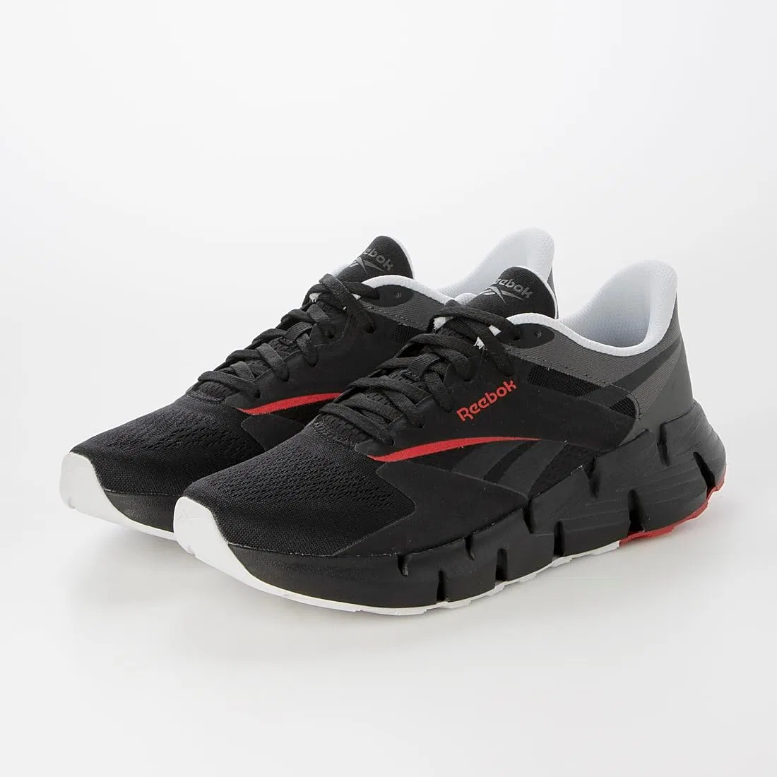 Кроссовки Reebok унисекс Zig Dynamica 5, Black Black Grey 5 — фото 3