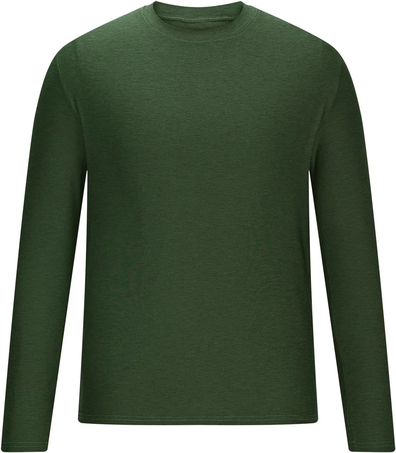 Мужская футболка с длинным рукавом UPF 50+, Generic, Army Green — фото 4