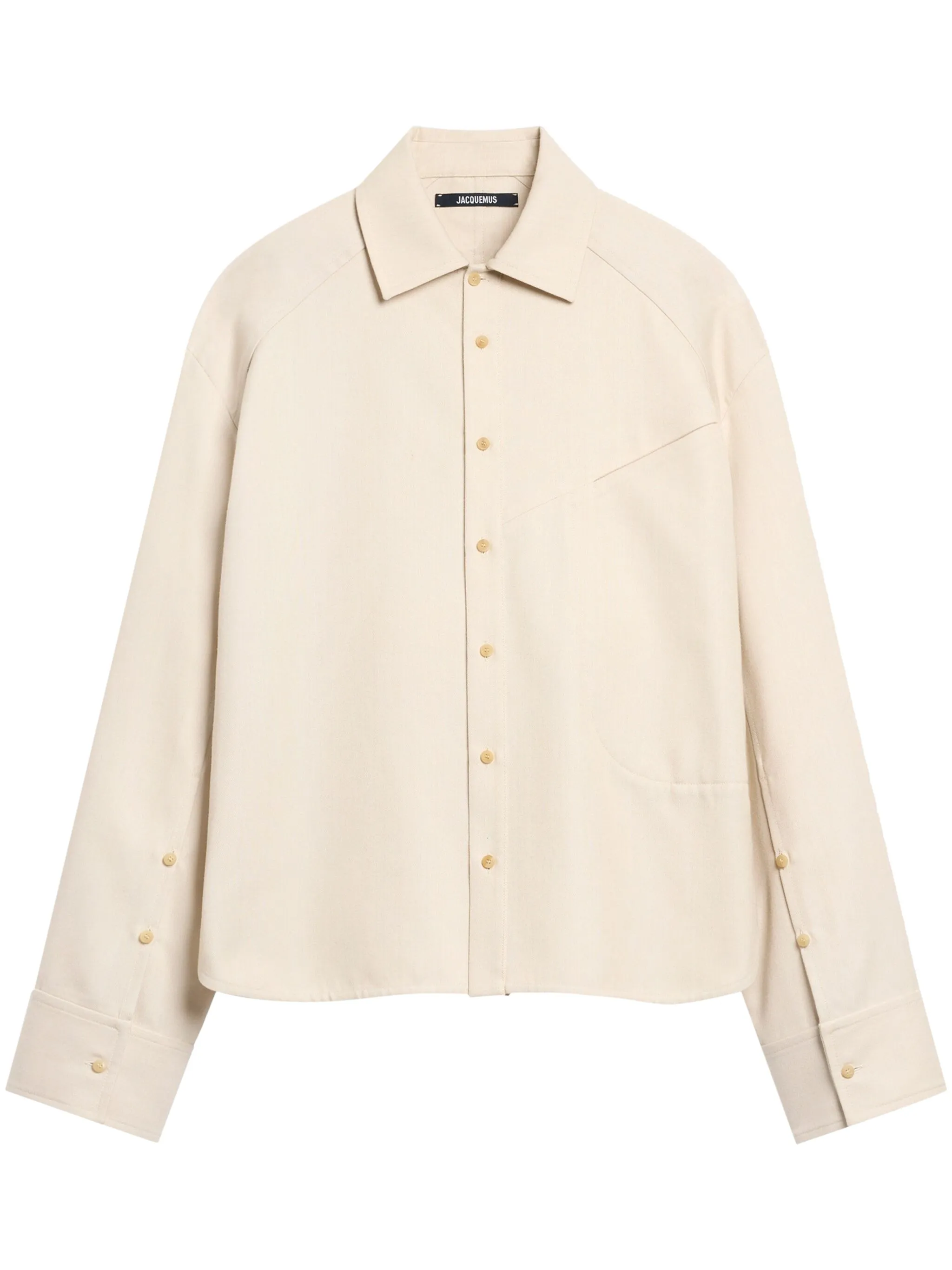 

Рубашка The Bateau Jacquemus, бежевый