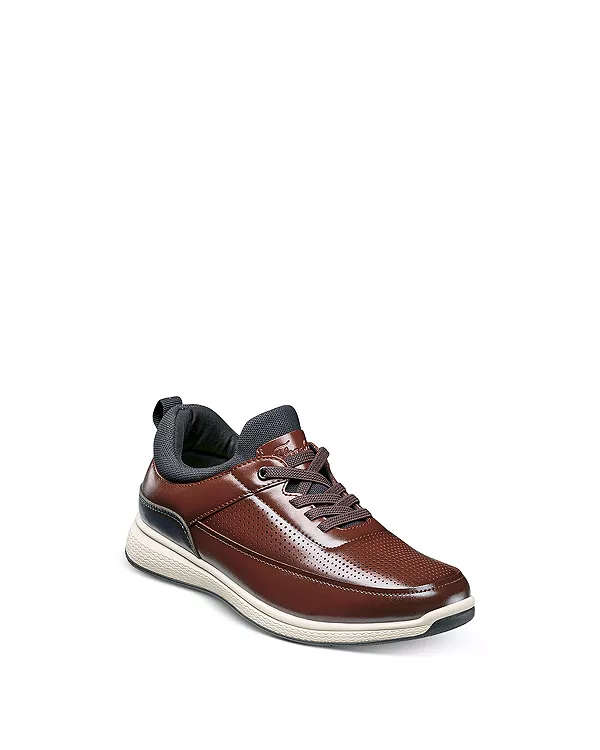 

Детские кроссовки Satellite Jr. на эластичных шнурках без шнурков - для малышей, детей постарше. Florsheim Kids, коричневый