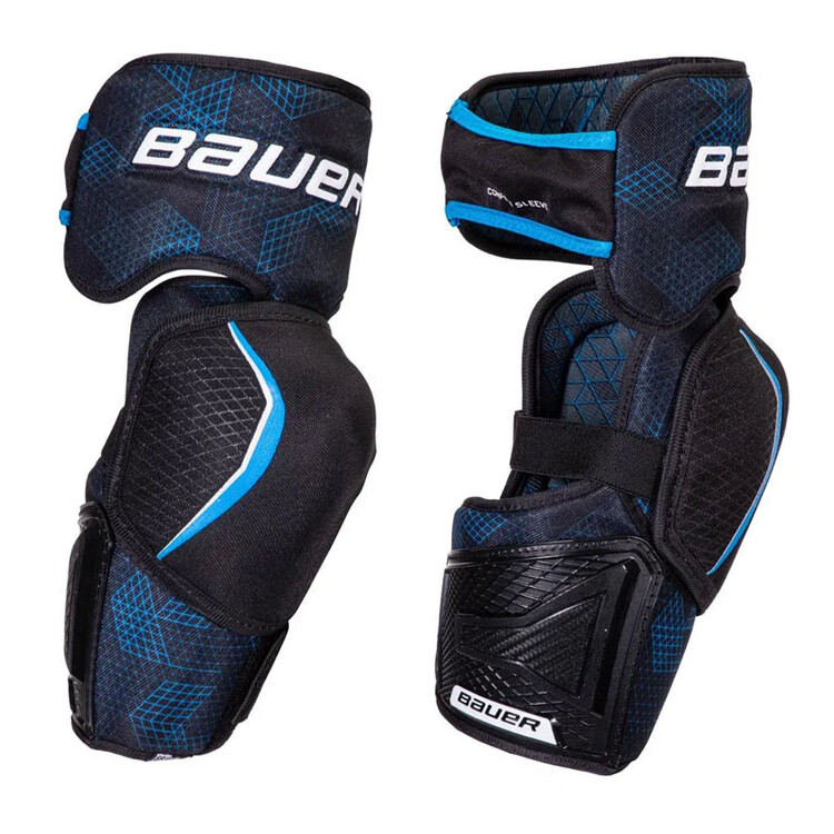 

BAUER S21 X молодежный и взрослый набор хоккейной защиты, Baoluer нагрудник, щитки, налокотники, 3 предмета, взрослые налокотники M