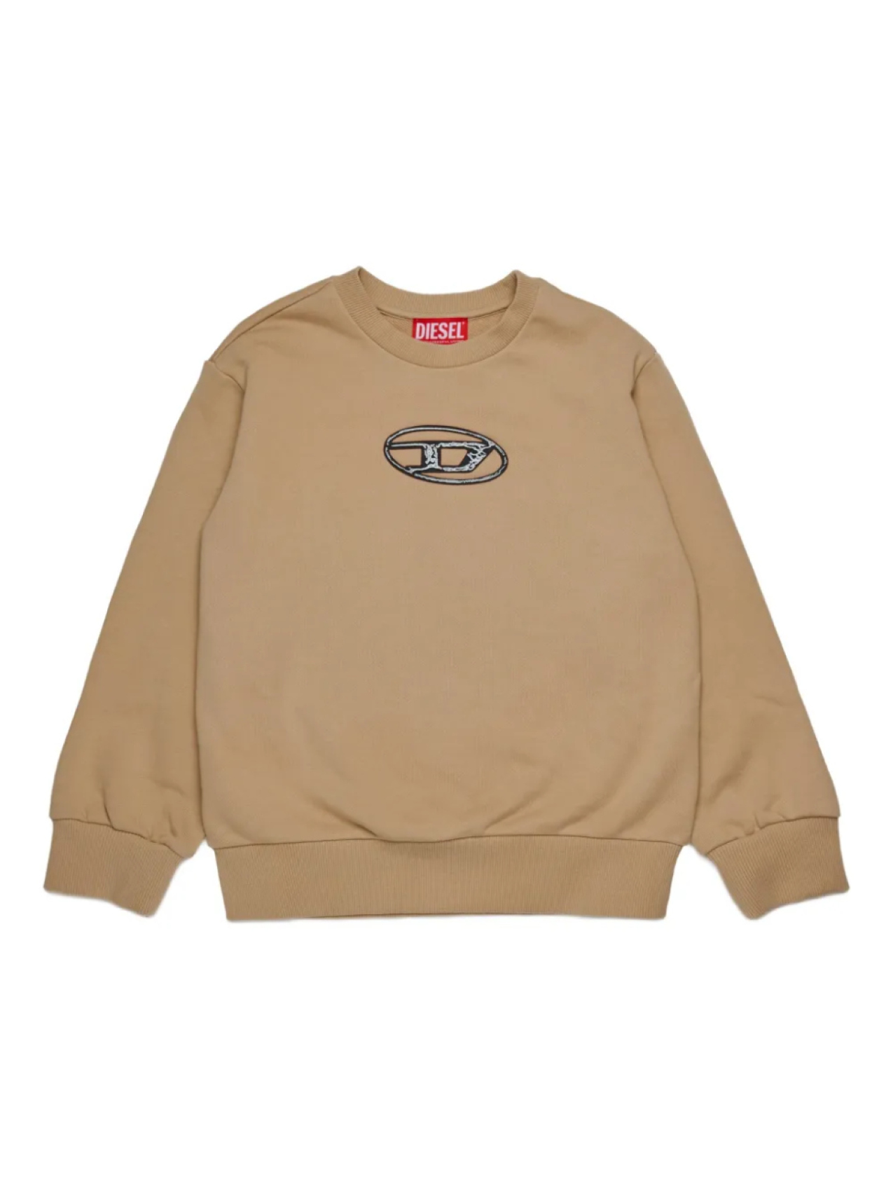 

Diesel Kids толстовка Oval D, нейтральный