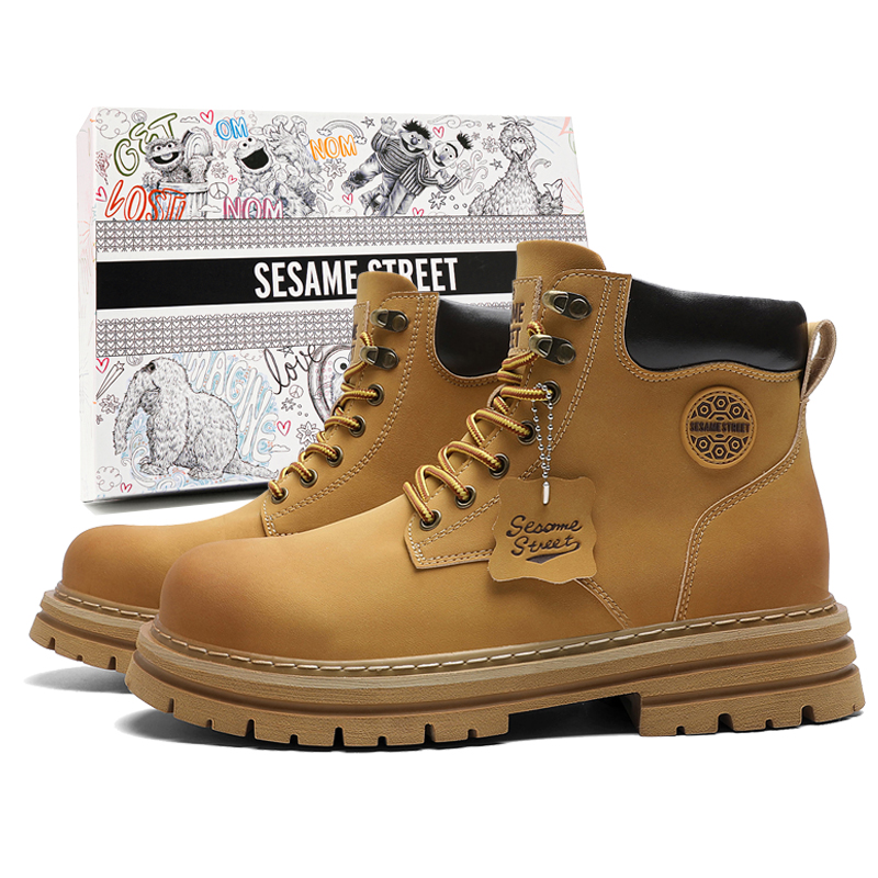 

Мартин Бут унисекс SESAME STREET, светло-коричневый коричневый[Leather Upper]