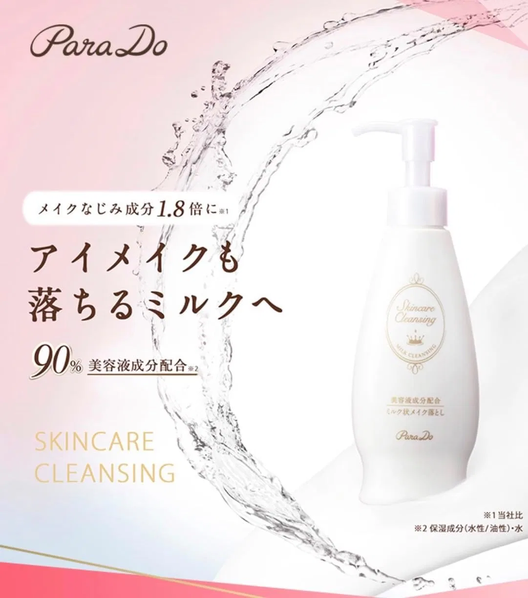 Средство для снятия макияжа Kunutonn — Молочко для снятия макияжа Paradu Skin Care Cleansing Milk, 240 г — фото 2