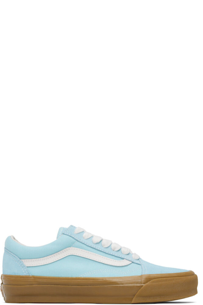 

Синие премиум-кеды Old Skool Gum Vans
