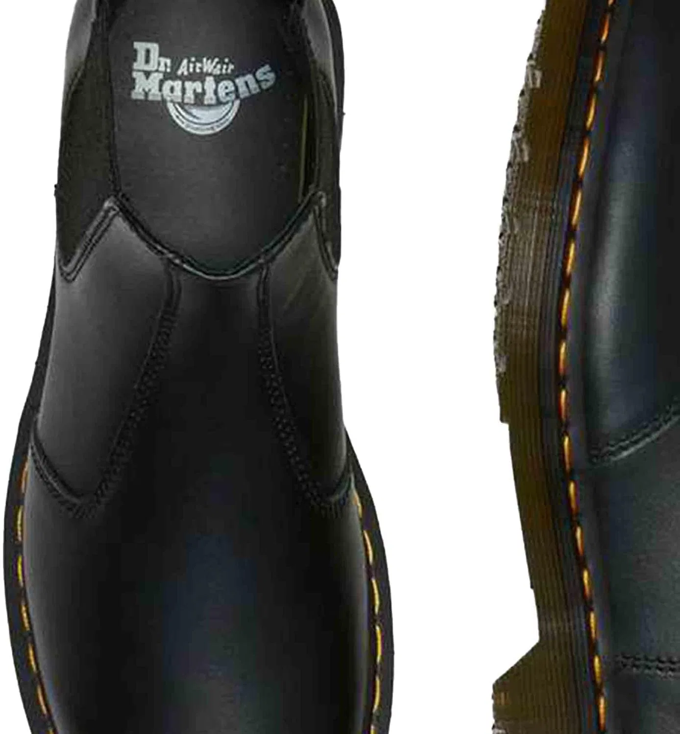 Детские ботинки «челси» унисекс от Dr. Martens, Black — фото 2