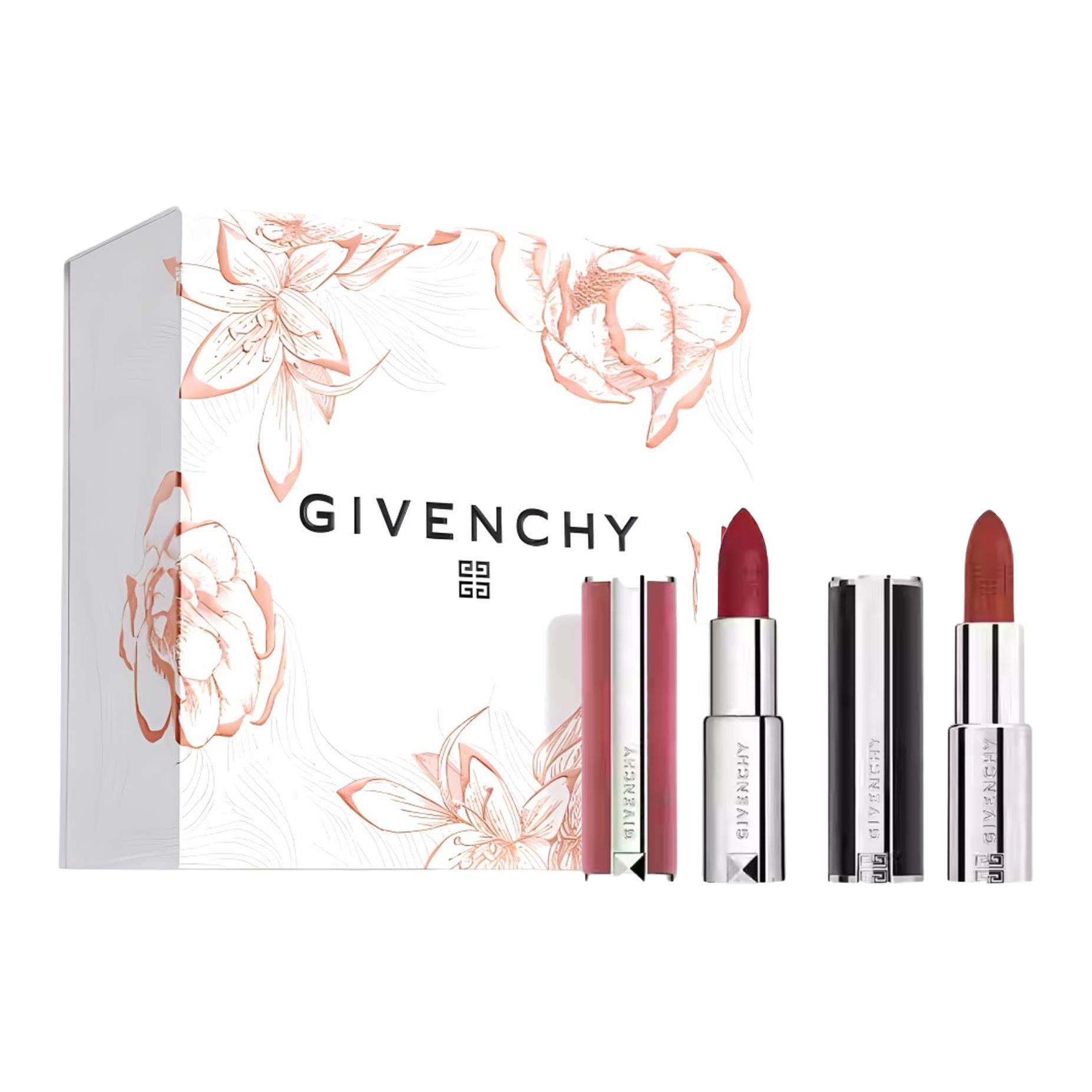 Набор косметики 520 limited lambskin помада легко растушевывается увлажняющий Givenchy