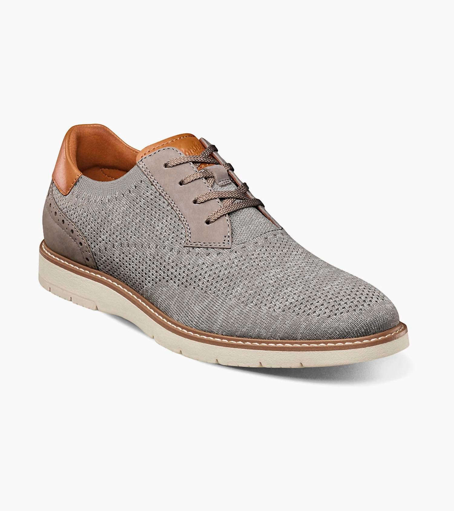 

Мужские вязаные оксфорды Vibe в сером цвете Florsheim, серый