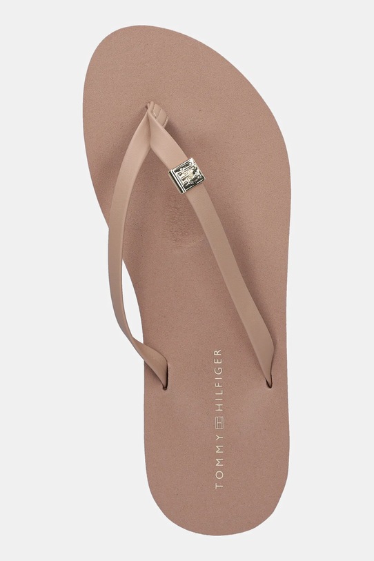 Шлепки Elevated Chic Beach Sandal Tommy Hilfiger, бежевый — фото 4