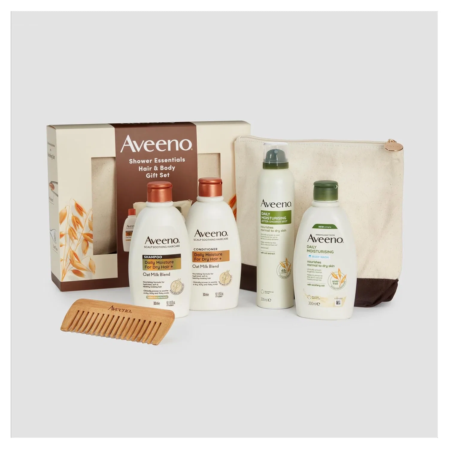 Подарочный набор для душа и тела Shower Essentials от Aveeno Aveeno