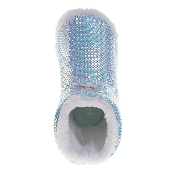 Зимние сапоги Elsa для девочек с пайетками (toddler) Disney Frozen — фото 4