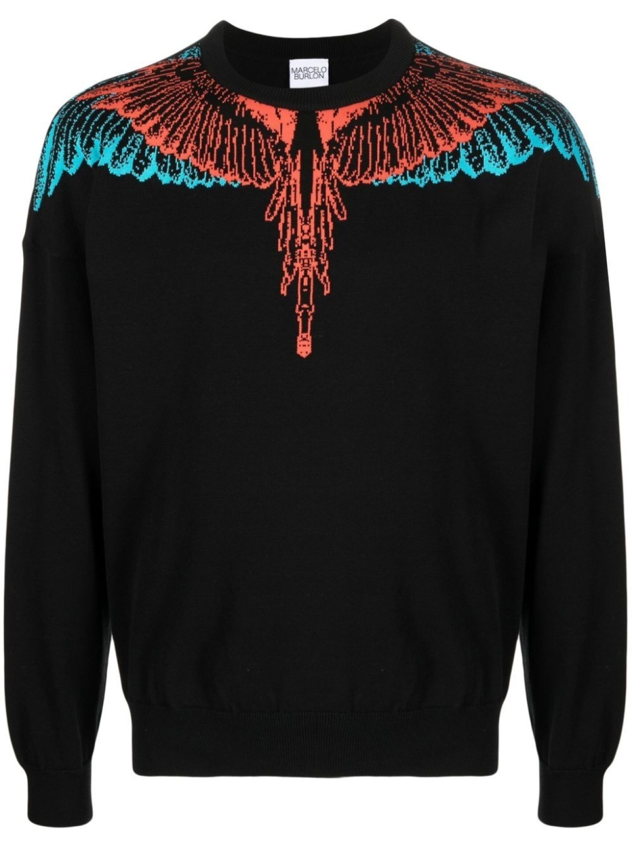 

Толстовка Icon Wings с длинными рукавами Marcelo Burlon County of Milan, черный