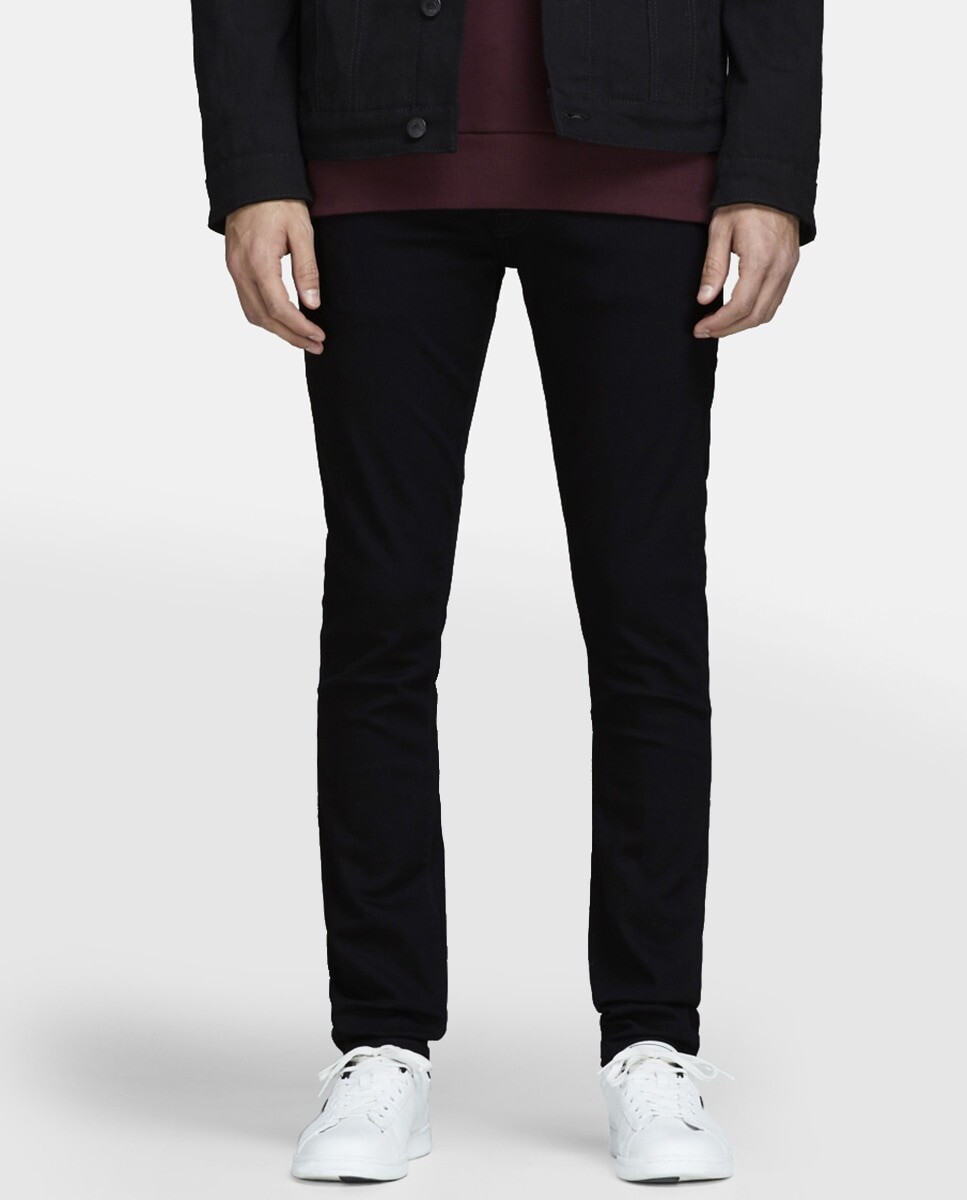 

Мужские зауженные черные джинсы Glenn Jack & Jones, черный