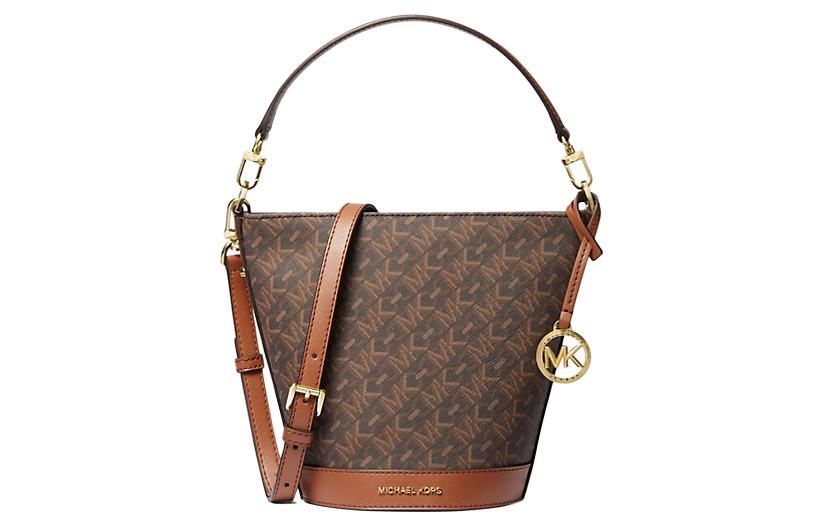 

MICHAEL KORS Текстильная сумка ведро Сумка Плечевая сумка Маленькая женская сумка кроссбоди