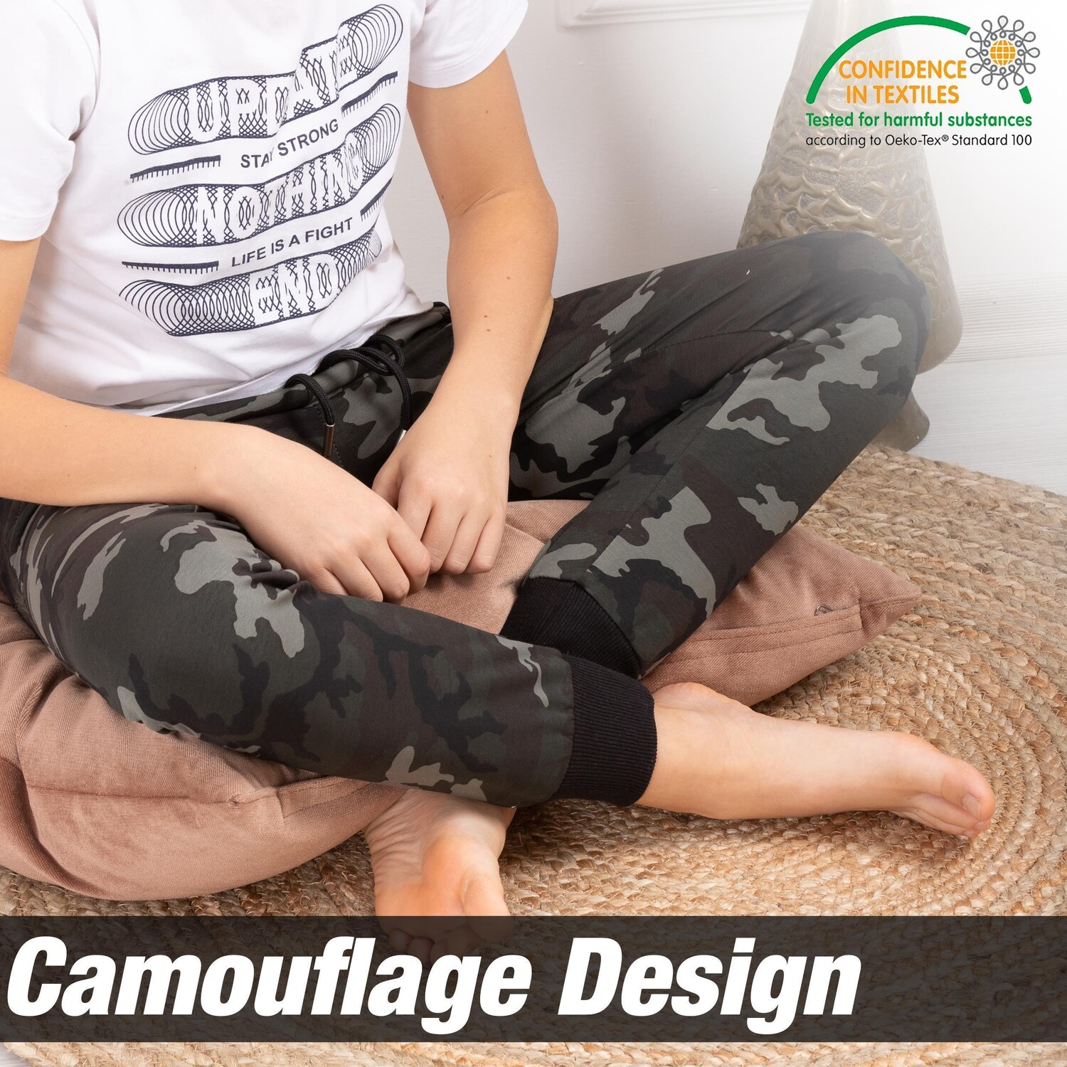 Спортивные брюки LOREZA Freizeit Sport - Camouflage - Bunt, цвет Freizeithose Trainingshose Sporthose - Camouflage - Bunt — фото 2
