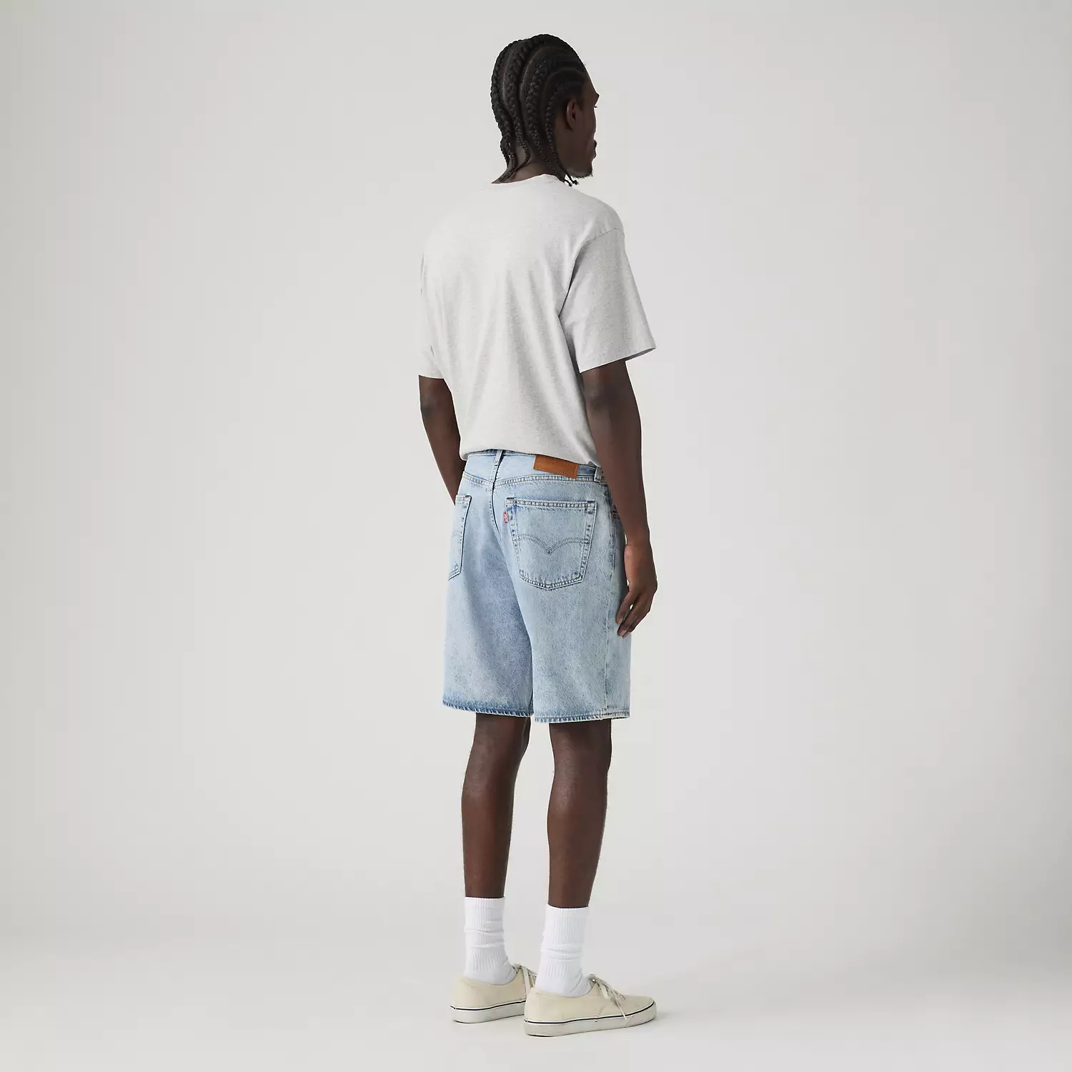 454 Мужские шорты свободного покроя 10 дюймов Levi's, цвет Rhythm and Blues - Light Wash — фото 3