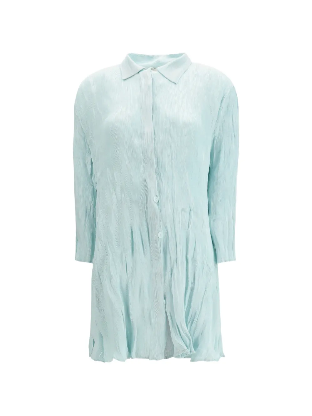 

Мини-платье с длинными рукавами Gongdid Design, синий