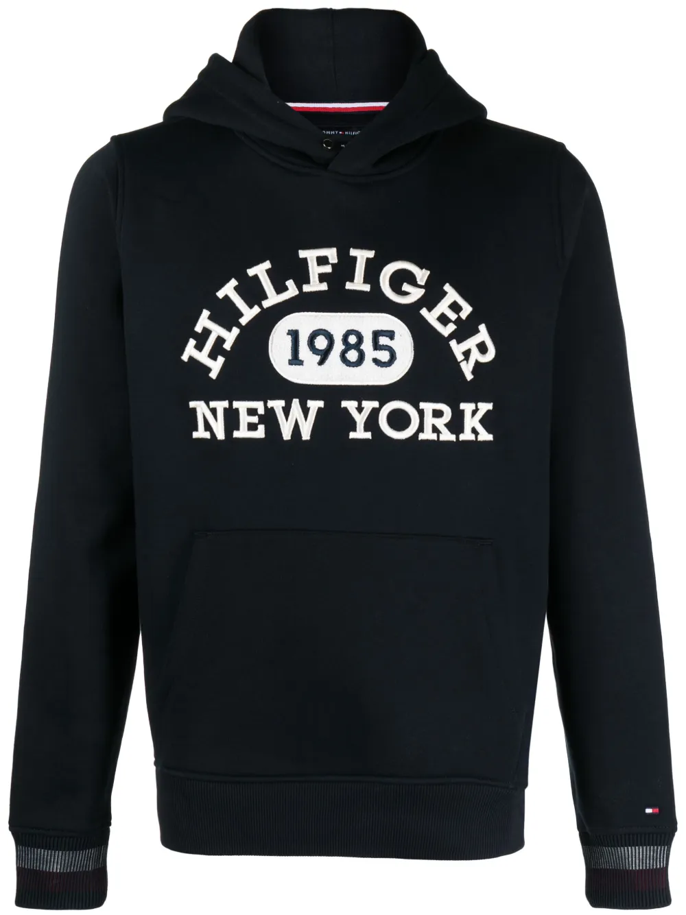 

Худи с вышитым логотипом Tommy Hilfiger, синий