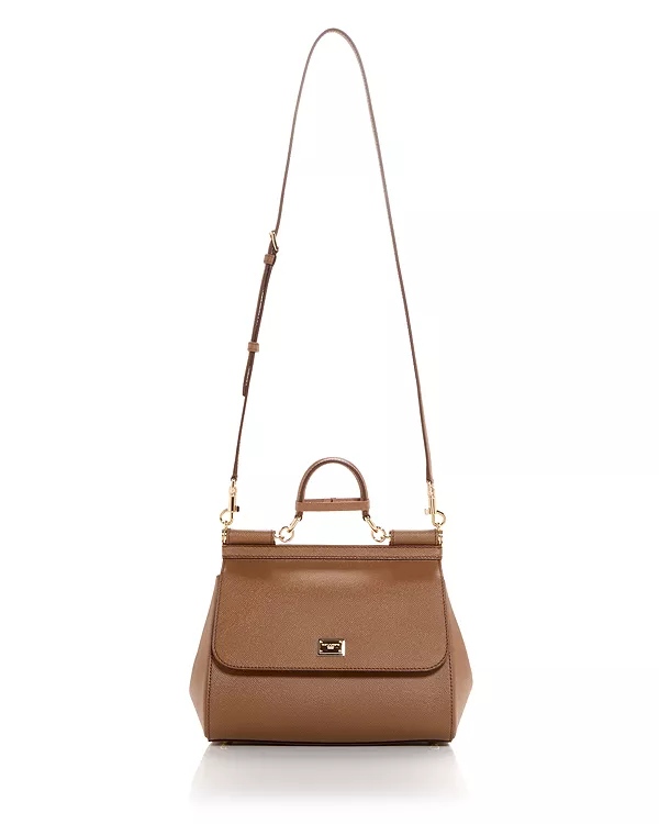 

Сицилийская сумка с верхней ручкой Dolce & Gabbana, коричневый