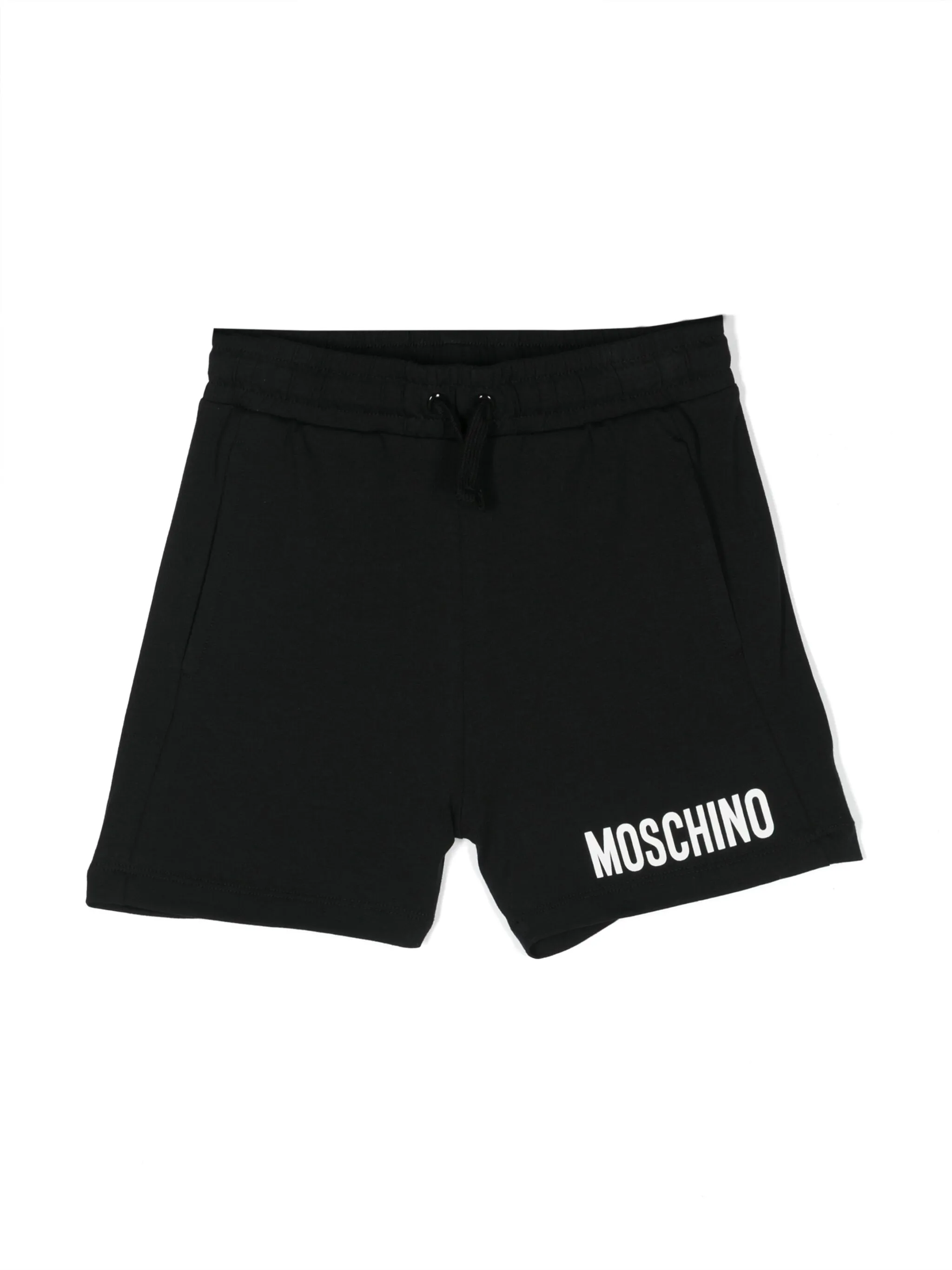 

Шорты с логотипом Moschino Kids, черный