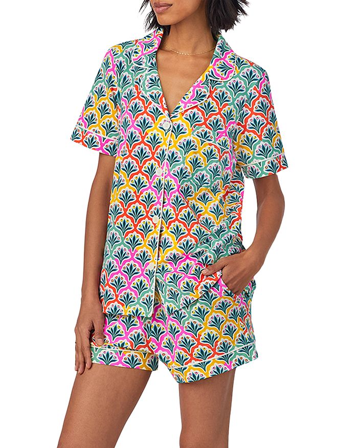 

Пижамный комплект с коротким рукавом и принтом Boxer BedHead Pajamas, мультиколор