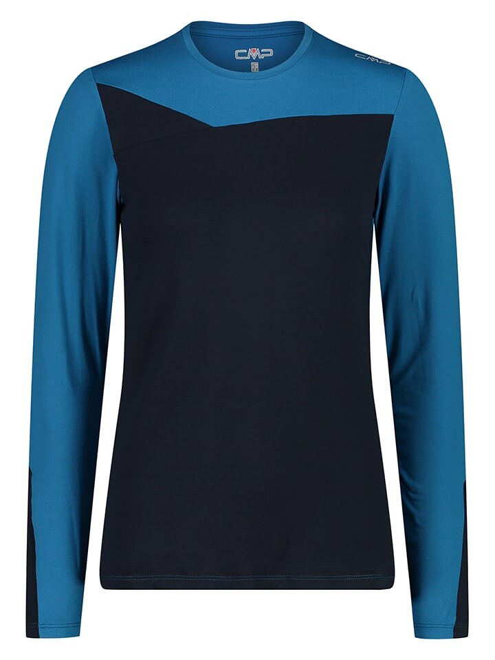 

Лонгслив CMP Funktionslongsleeve, цвет Blau/Dunkelblau