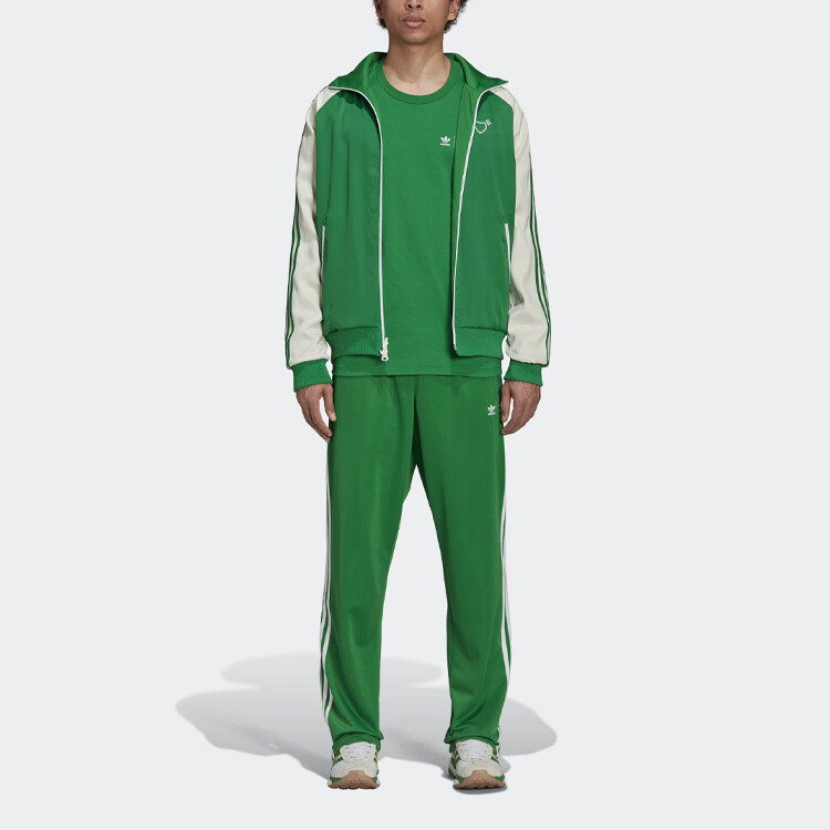 Трикотажные спортивные штаны Human Made X HUMAN MADE для мужчин, зеленые Adidas Originals, зеленый — фото 3
