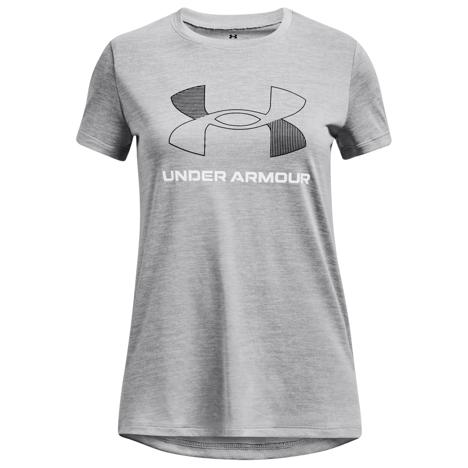 

Функциональная рубашка Under Armour Kid's Tech BL Twist S/S, цвет Mod Gray