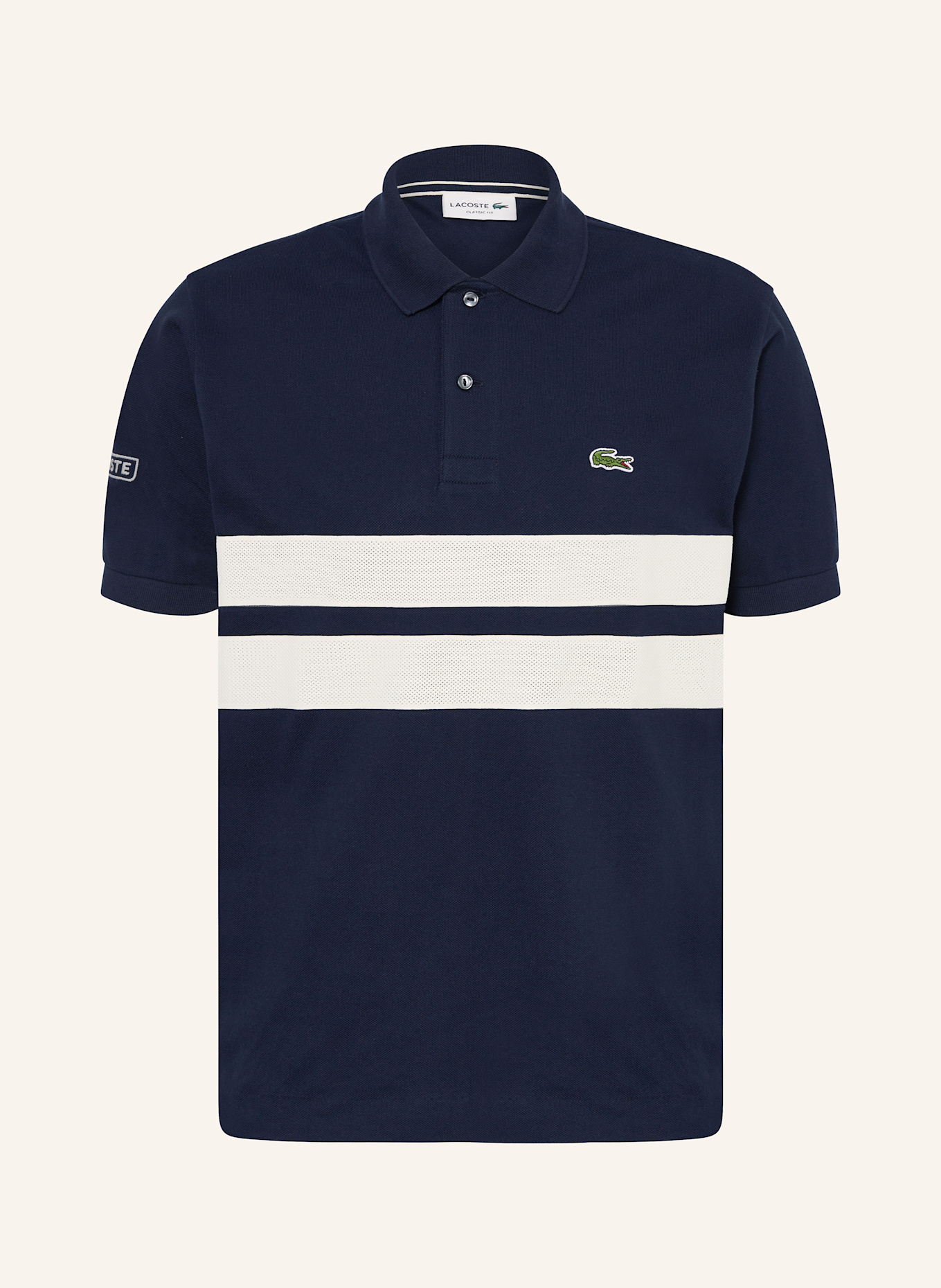 

Рубашка-Поло из пике классического кроя Lacoste, мультиколор