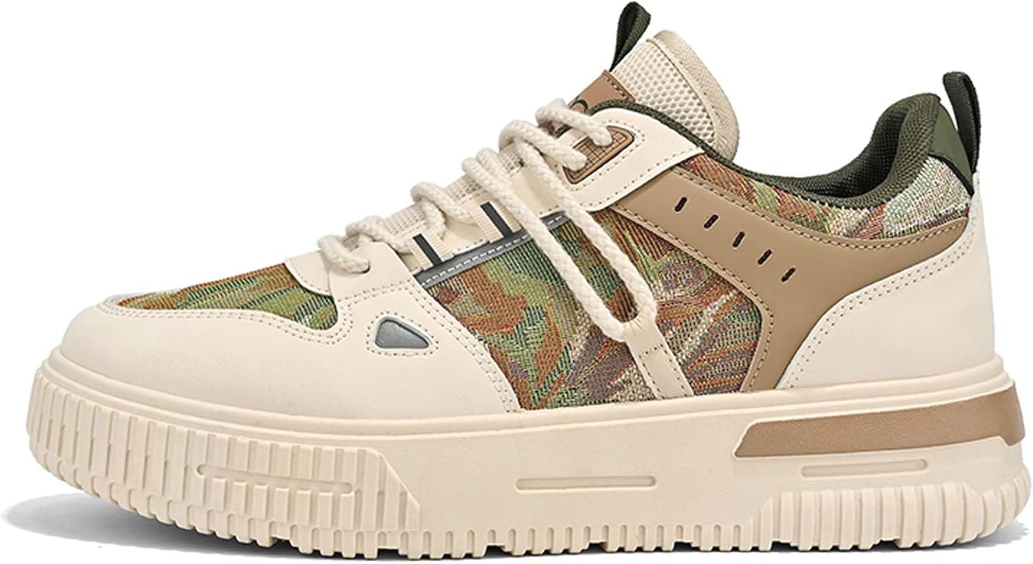 

Мужские и женские слипоны с противоскользящей толстой подошвой для скейтборда, с шнуровкой, низкие повседневные кроссовки, удобные для коротких дистанций, дышащие для походов на открытом воздухе, обувь для фитнес-тренировок Wurmiuhd, зеленый