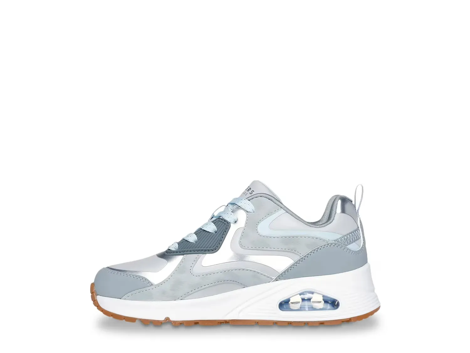 Кроссовки Uno Gen 1 – детские Skechers, Grey/Blue — фото 2