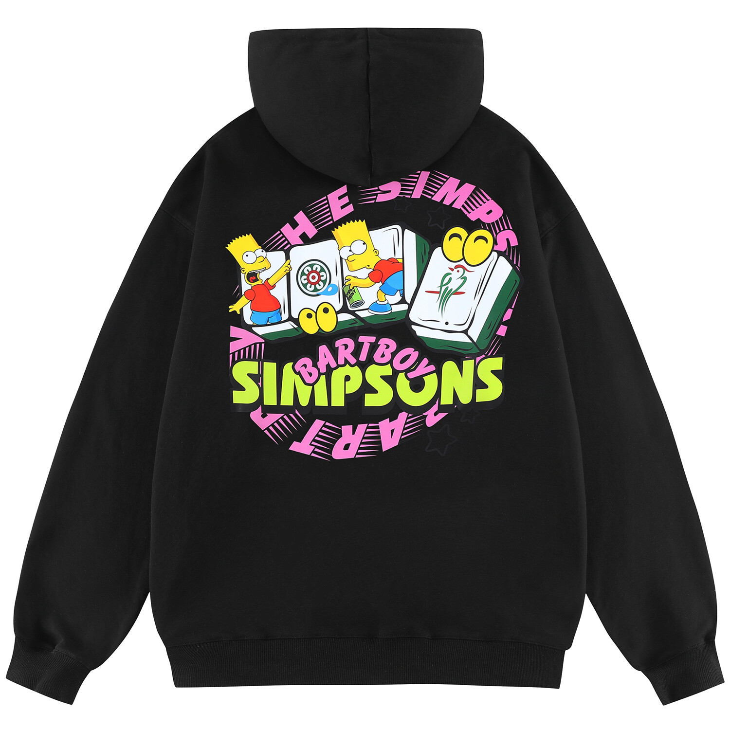 

The Simpsons Толстовка унисекс «Симпсоны», Черный (на флисовой подкладке)