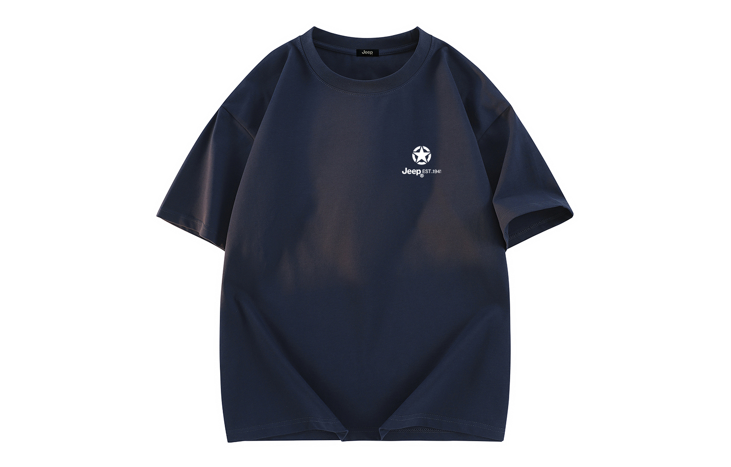 

Футболка Unisex Crew Neck Moderate Heavyweight Jeep, темно-синий