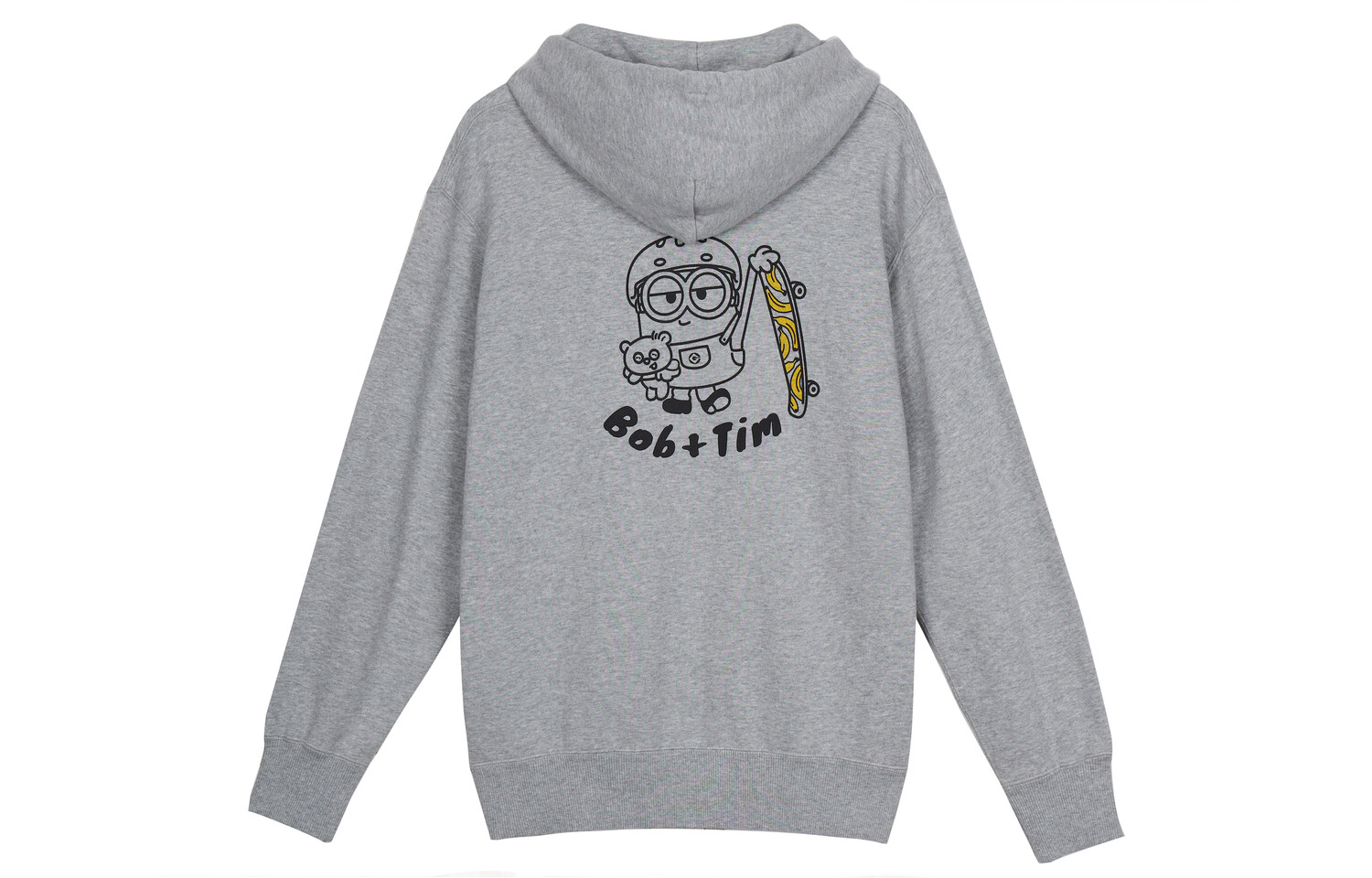 

Толстовка унисекс серая Uniqlo, серый