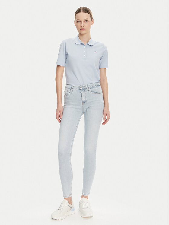 Обтягивающие джинсы Como WW0WW44369 Tommy Hilfiger, синий — фото 2