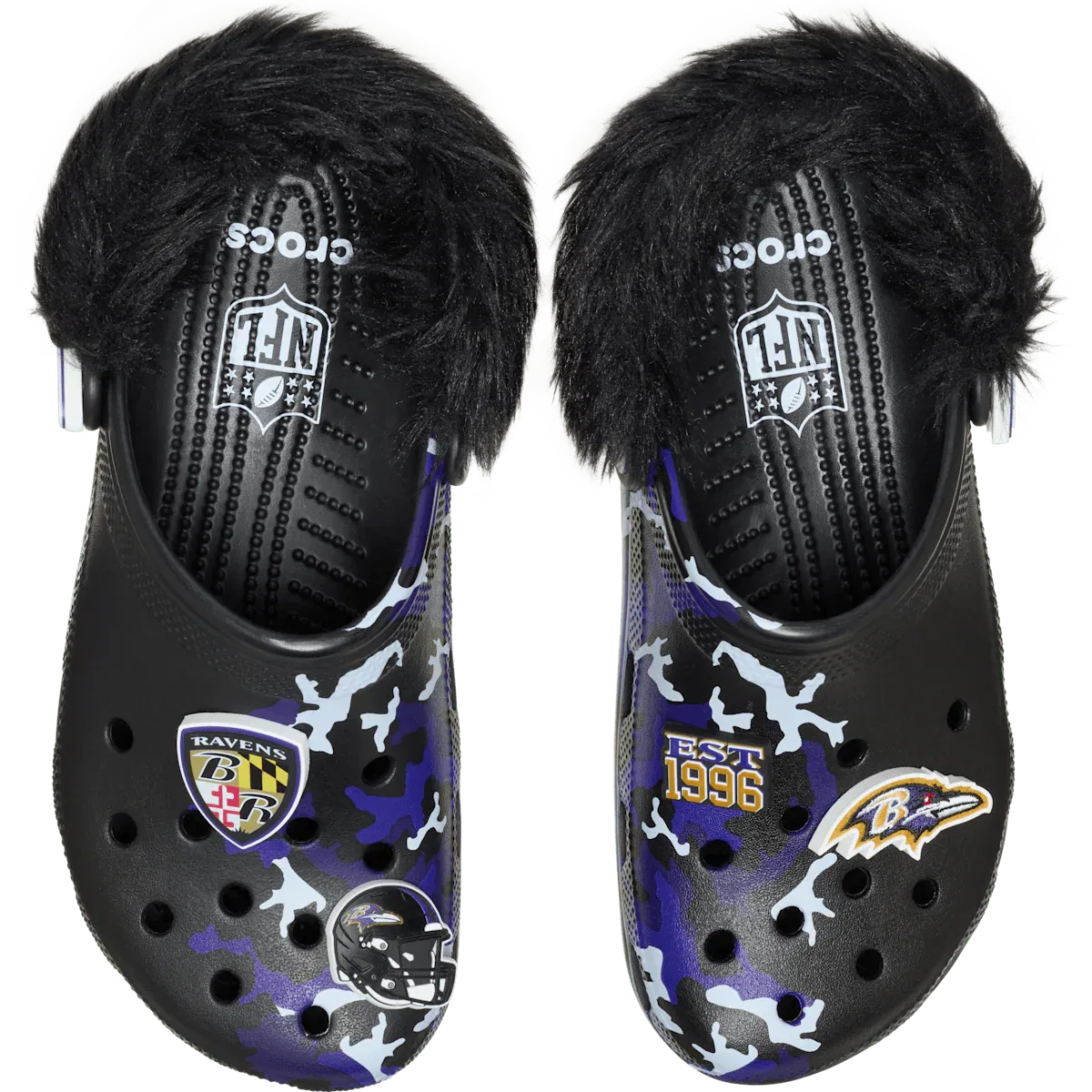 Классические сабо NFL Baltimore Ravens Crocs, Multi