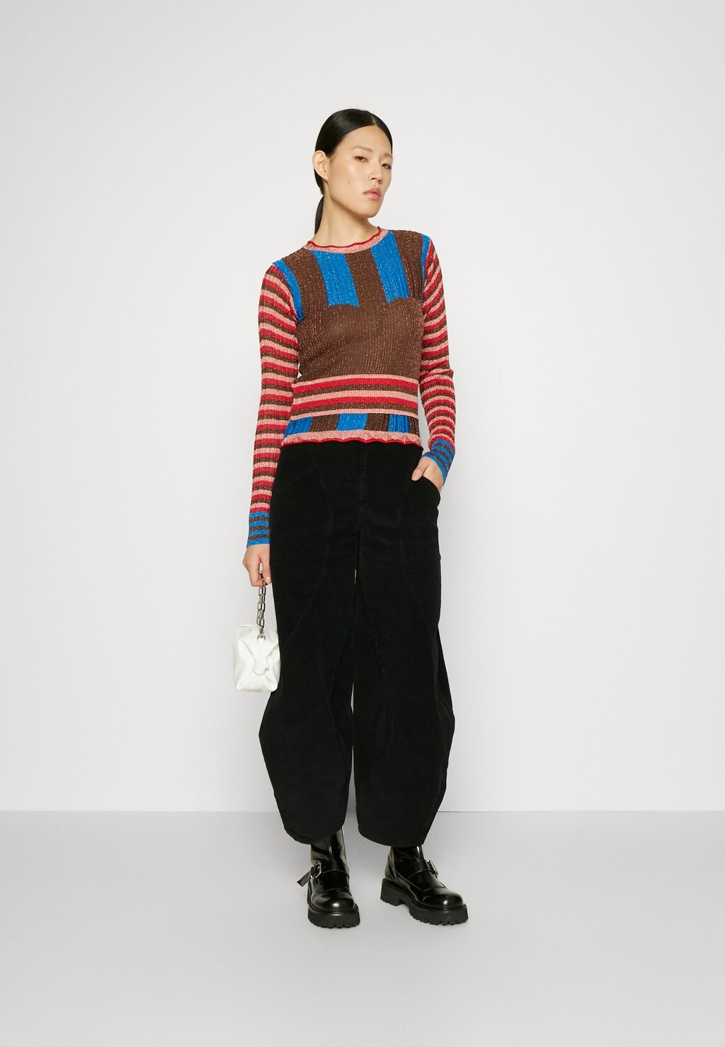 

Тканевые брюки DIGI PANT Henrik Vibskov, черный