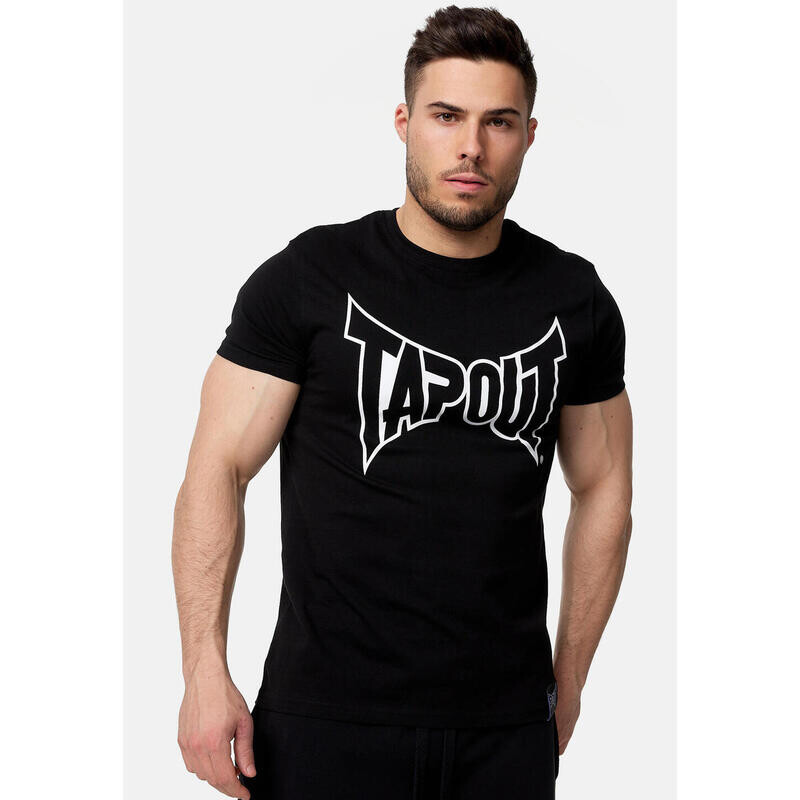

Спортивная футболка Tapout, черный/белый