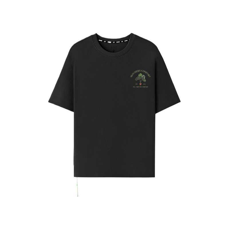 

Skechers Футболка мужская угольно-черная Carbon Black, Черный, Skechers Футболка мужская угольно-черная Carbon Black