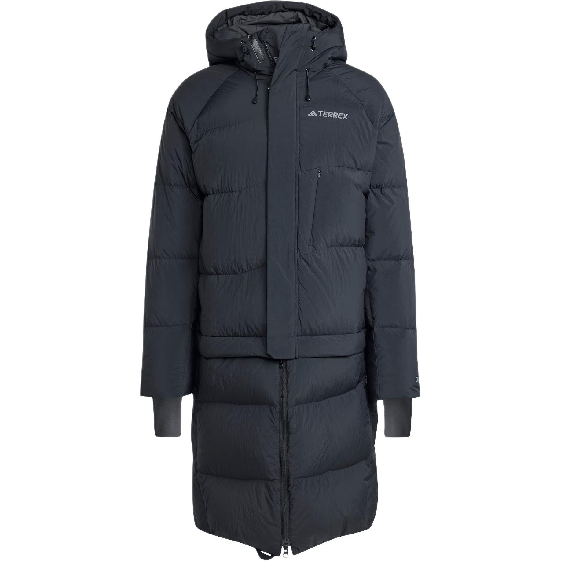 

Adidas Мужская черная пуховая куртка, Black