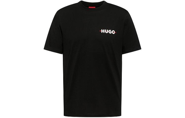 

Футболка мужская черная SS22 HUGO BOSS