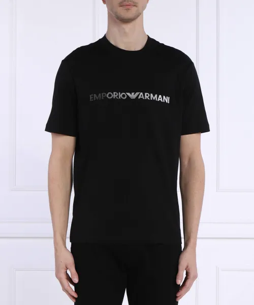 

Футболка Regular fit Emporio Armani, черный