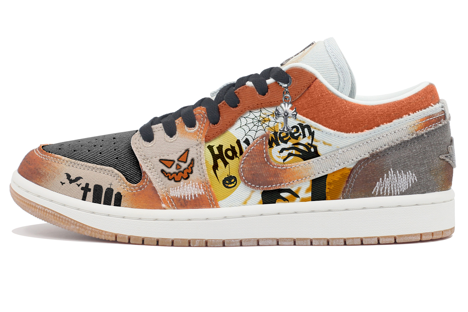 

Jordan Air 1 устойчивые к истиранию низкие баскетбольные кроссовки мужские blue brown