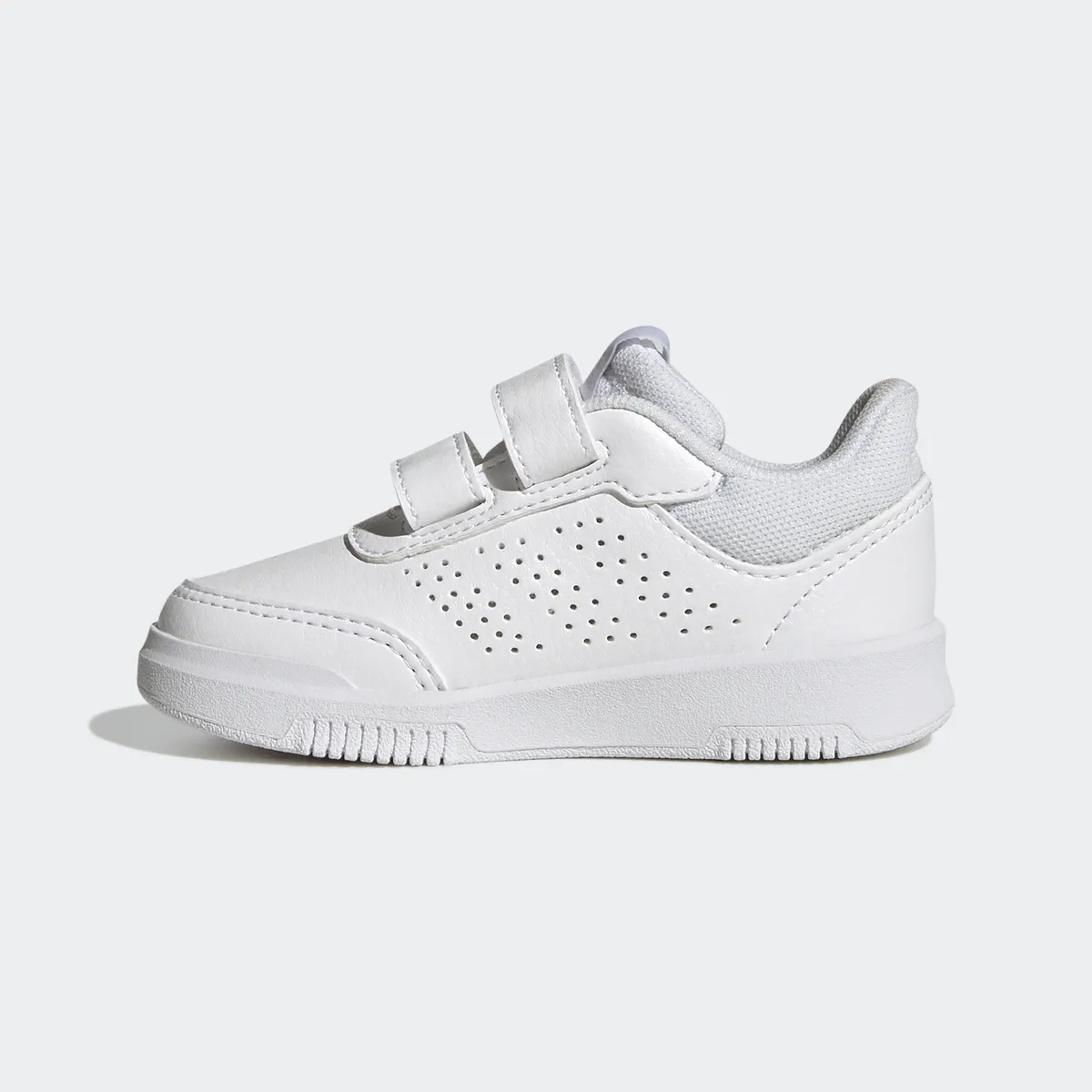 Кроссовки Adidas Sportswear на липучке "TENSAUR Hook AND LOOP", для малышей с застежкой-липучкой, цвет Cloud White / Cloud White / Grey One — фото 3