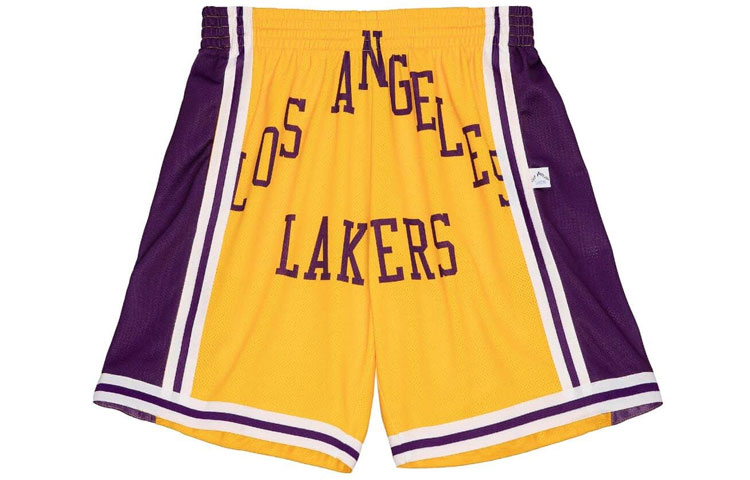 

Шорты баскетбольные Mitchell & Ness Lakers Team мужские Mitchell Ness, желтый