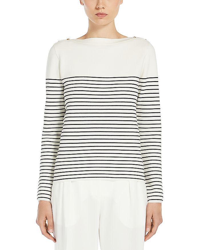 

Свитер Max Mara Papilla Max Mara Studio, белый