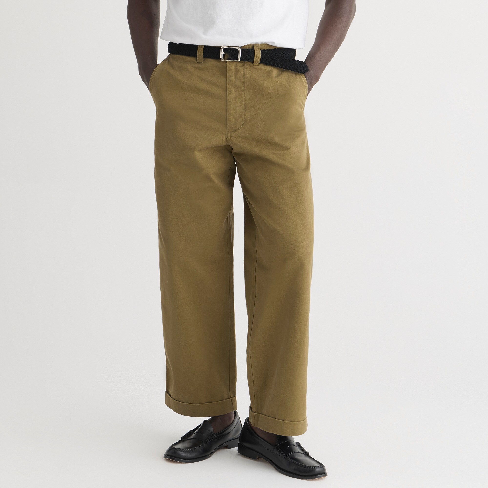 

Брюки-Чинос Giant-Fit J.Crew, зеленый