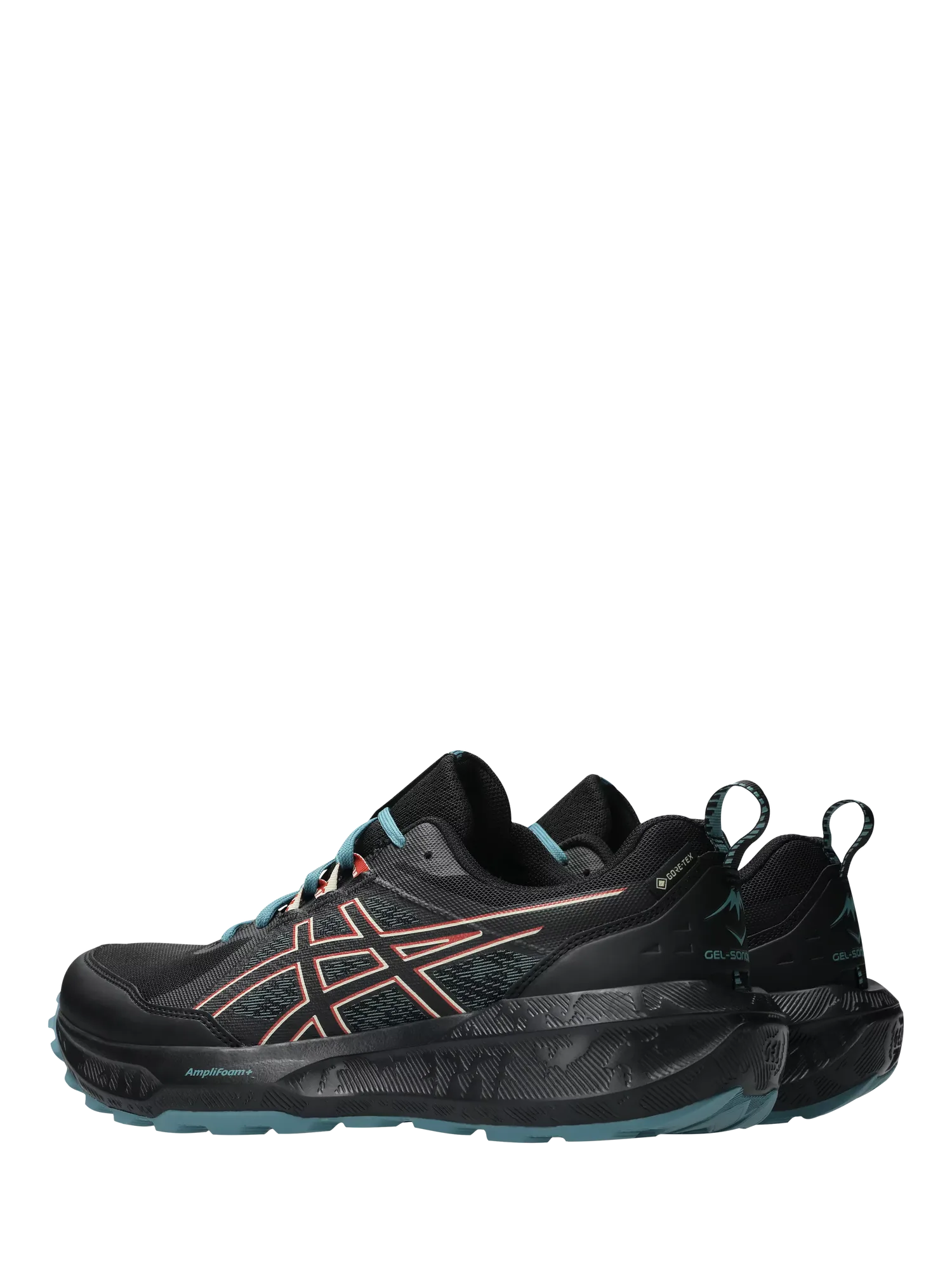 Кроссовки для трейлраннинга Gel Sonoma 8 GTX, черные с разноцветными вставками ASICS — фото 4